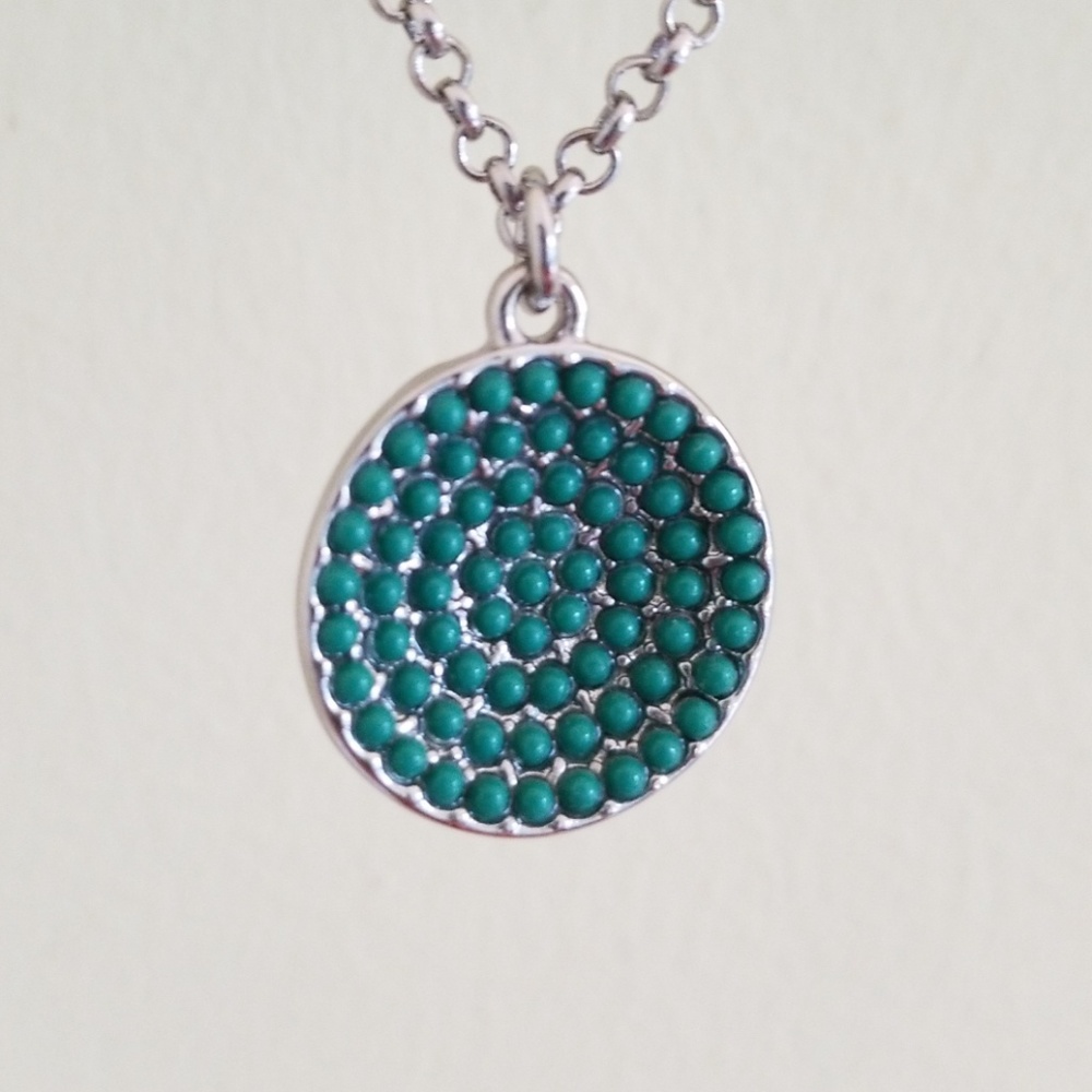 Pretty turquoise Lia Sophia necklace!